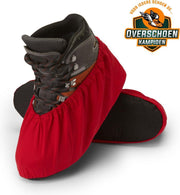 2 Paar Overschoenen / schoenhoesjes / schoenovertrek herbruikbaar met antislip Rood maat 40-45