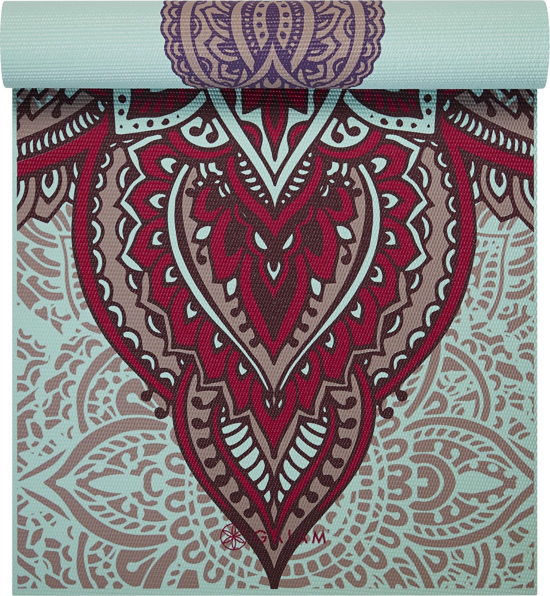 Gaiam Omkeerbare Yoga Mat - Blauw