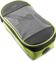 Hoes voor fiets smartphonehouder op de fiets- groen - voor telefoons tot 5