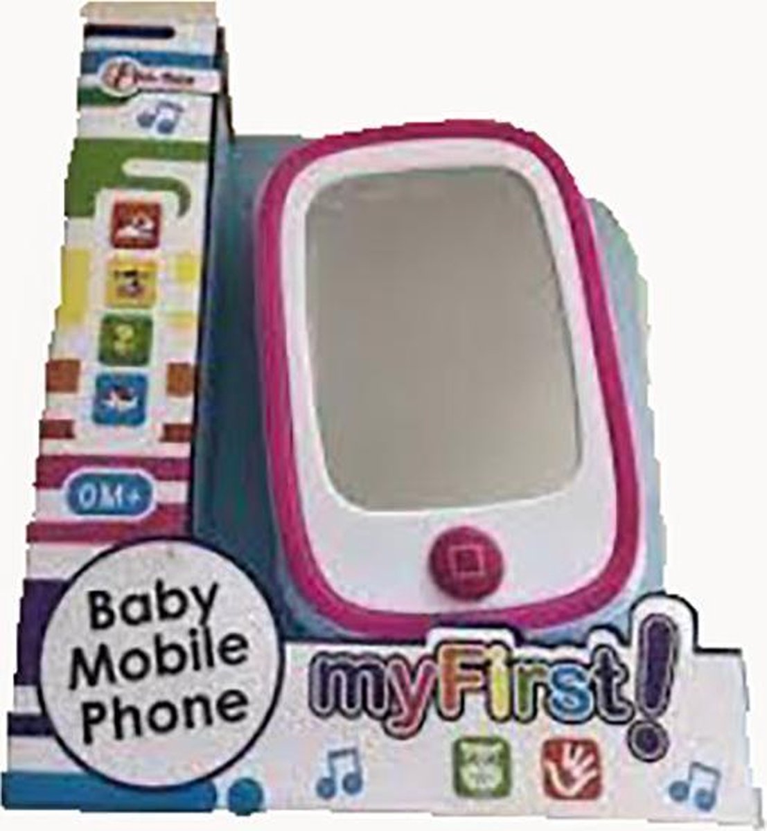 Baby mobiele telefoon (roze)