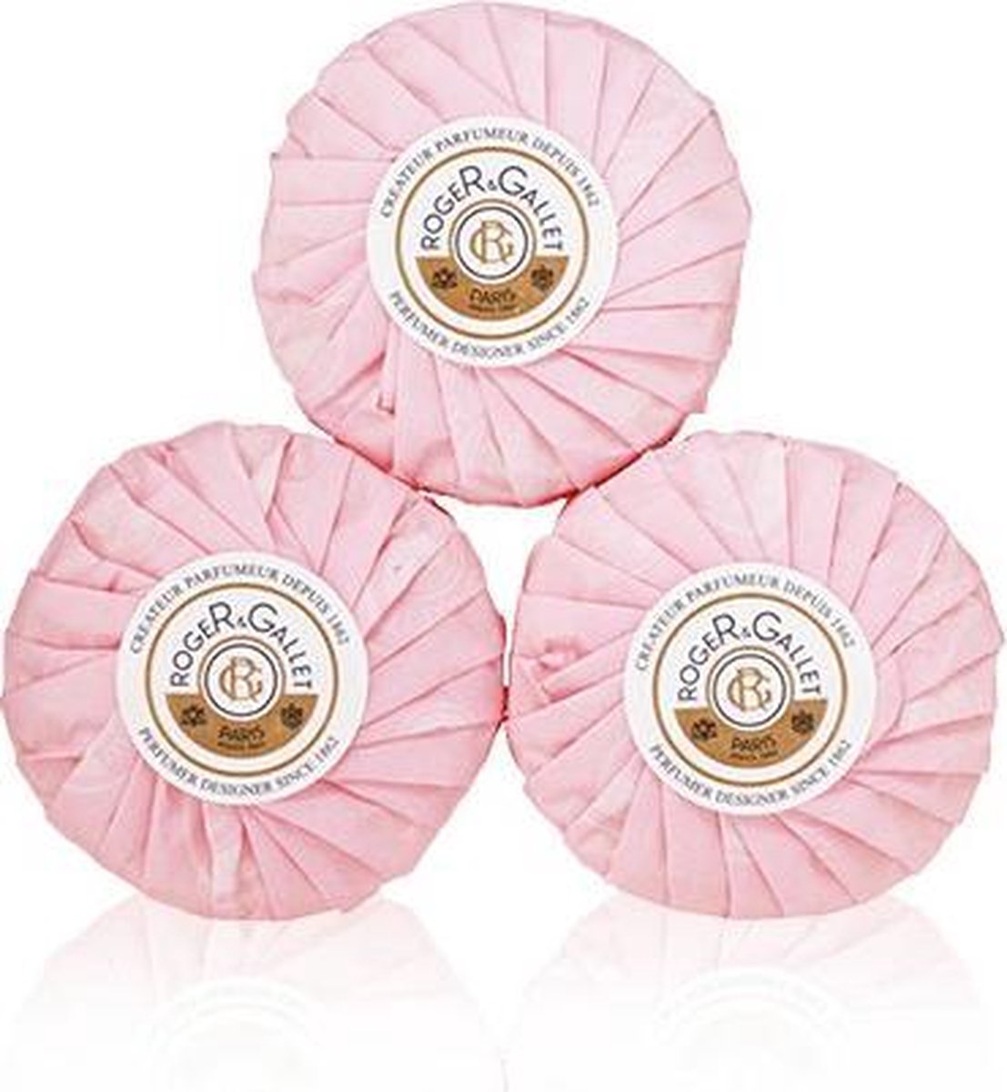 Roger & Gallet Rose Zeep 3 st.