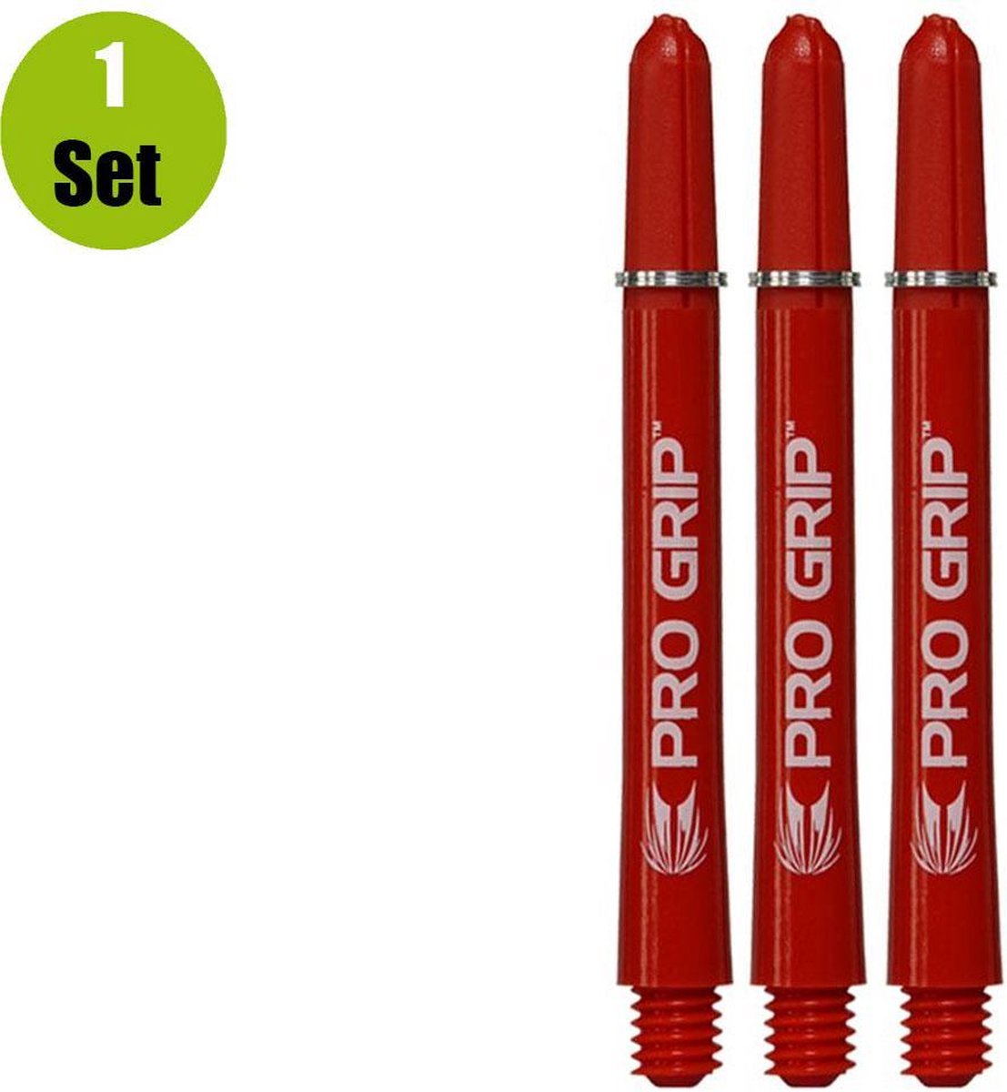 5 sets PRO GRIP RED SHORT dart shaft