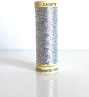 Gütermann creativ garen echt zilver metallic - CA2776 - col 41 - real silver - 50 m w331 - borduurgaren en naaigaren met glitters