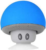 GadgetBay Paddenstoel mushroom speaker bluetooth zuignap standaard - Blauw