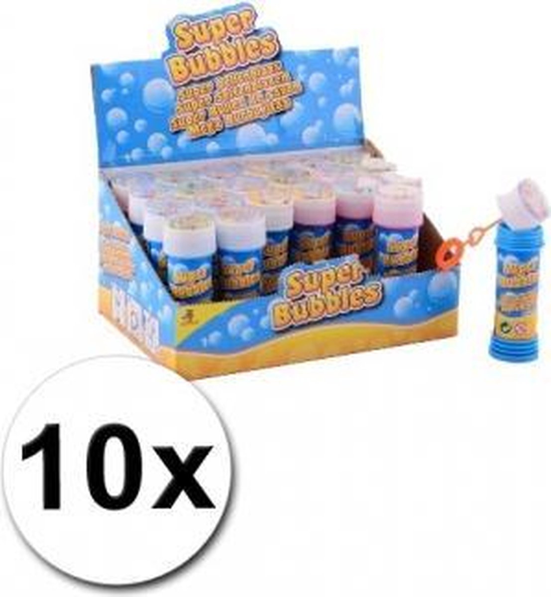 10 stuks voordelige kinder bellenblaas 50 ml