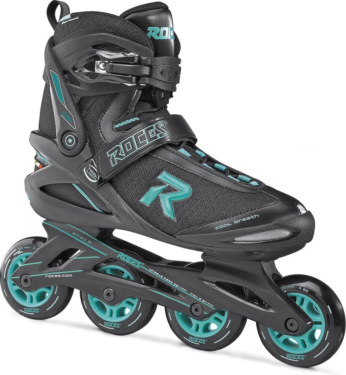 Roces PIC Inlineskates - Maat 43 - Vrouwen - zwart/ blauw