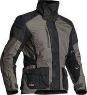 Halvarssons textiel motorjack Wien zwart/lava 50