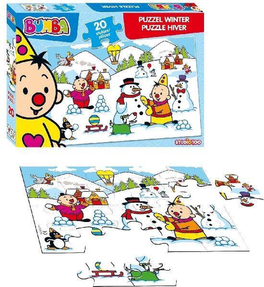 Bumba Puzzel Winter 20 Stukjes