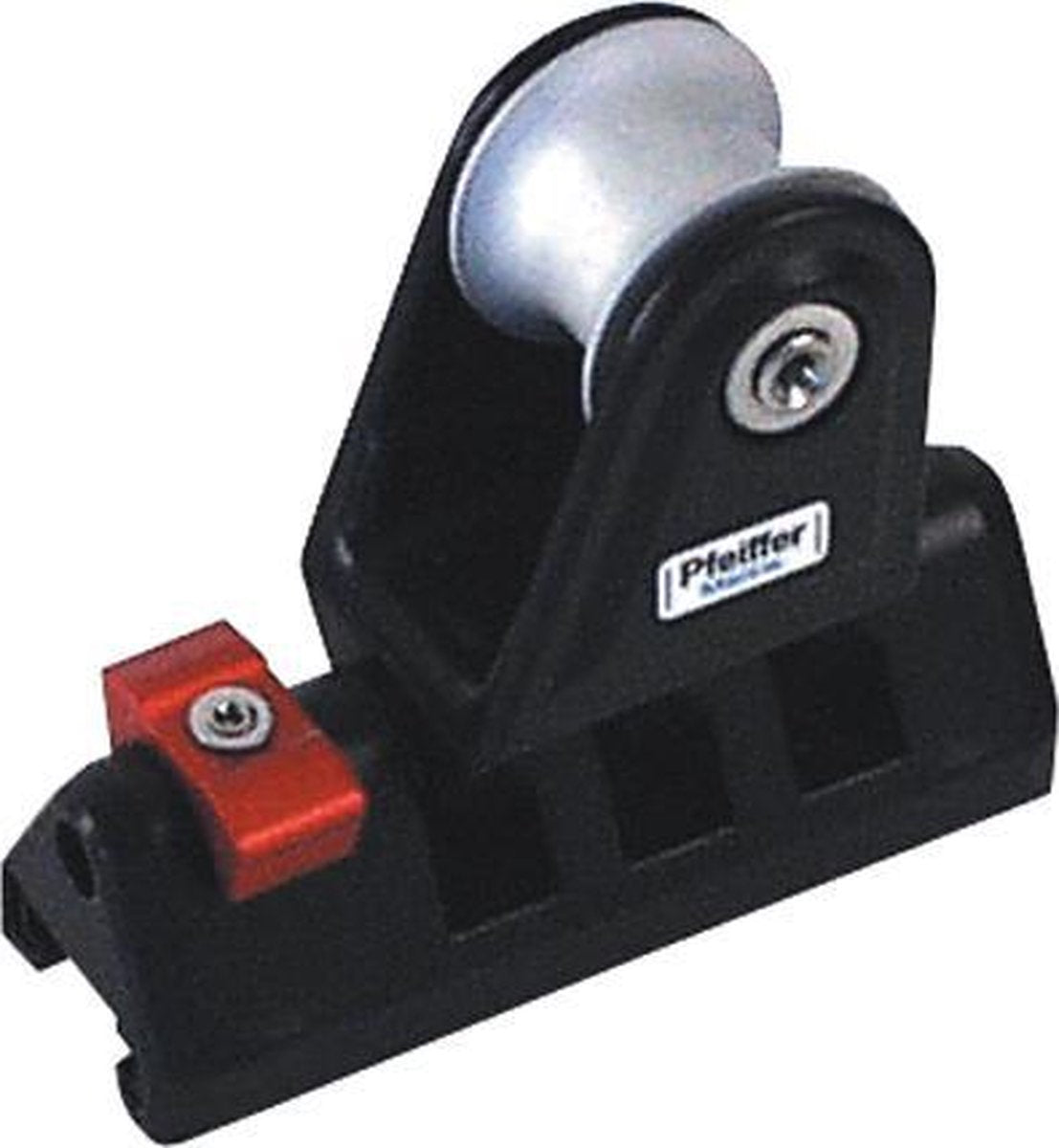 Pfeiffer Marine New Line Genuaslede met plunger voor Rail 25 x 4 mm