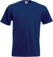 Set van 3x stuks grote maten basic navy blauw t-shirts voor heren - voordelige katoenen shirts - Herenkleding