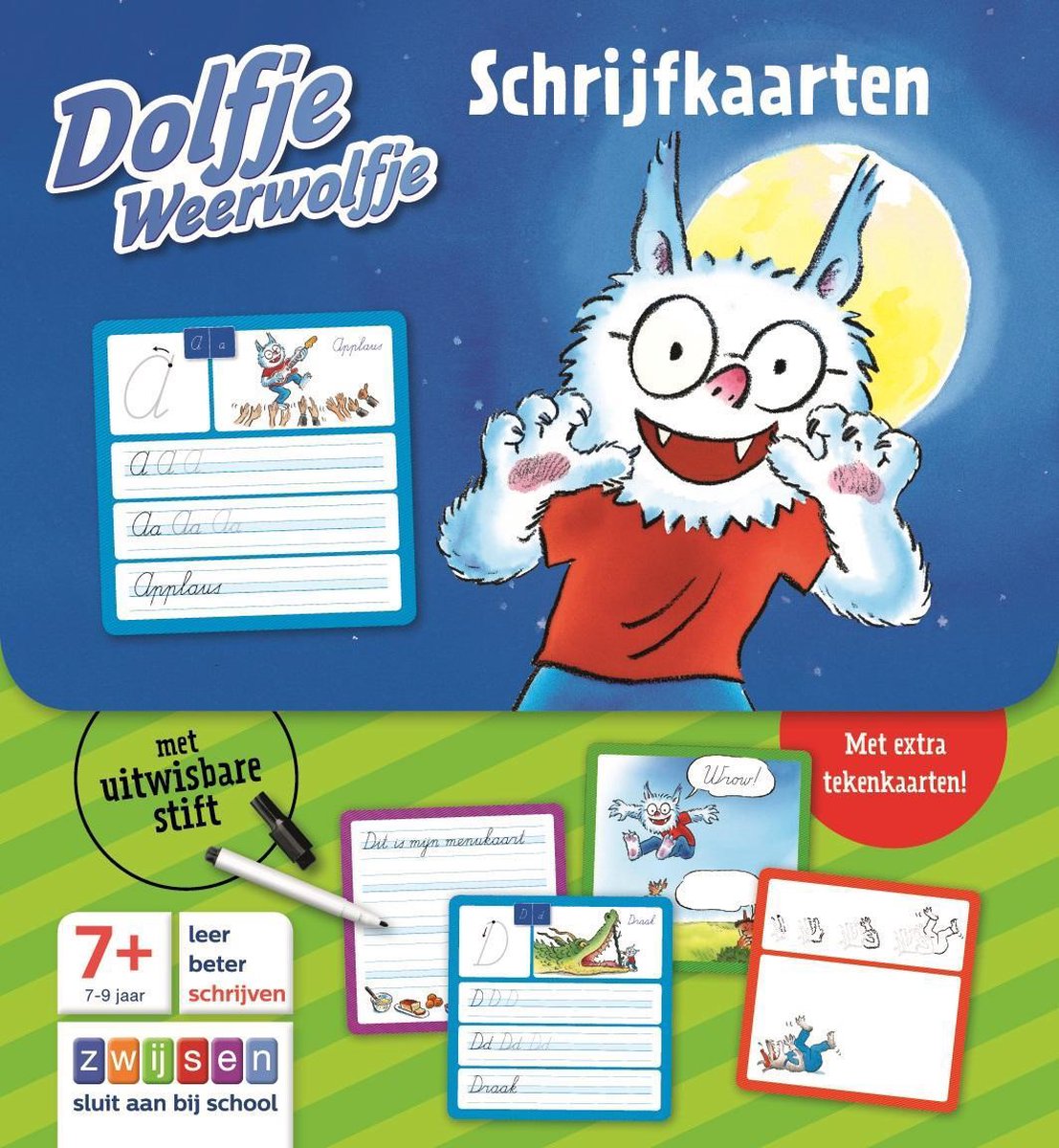 Dolfje Weerwolfje  -   Dolfje Weerwolfje schrijfkaarten