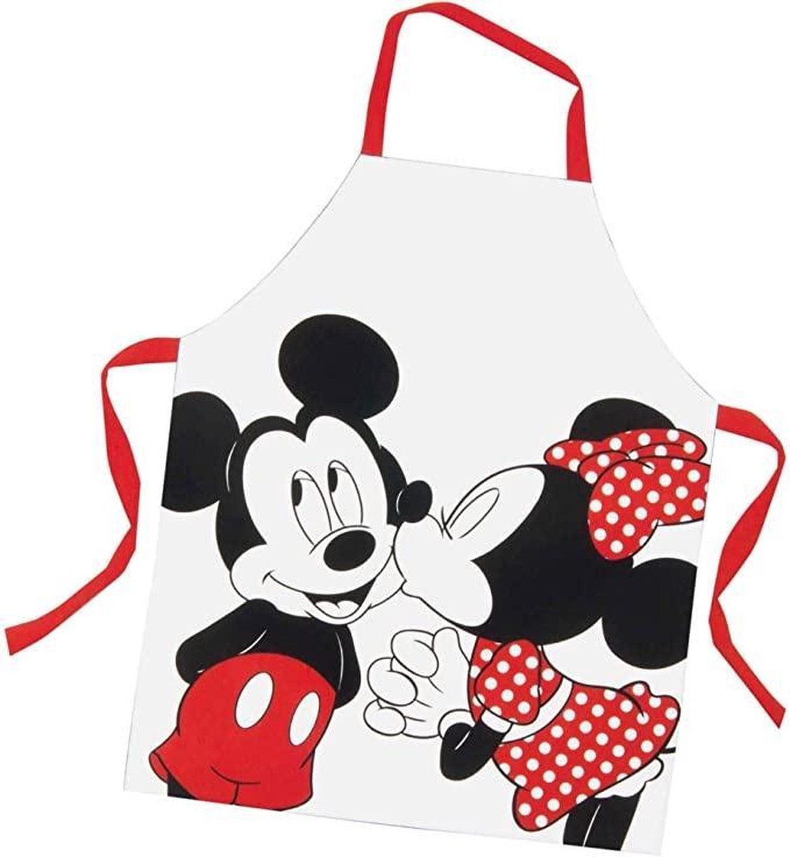 Disney Minnie Mouse Keukenschort Kiss - 77x72cm - Multi