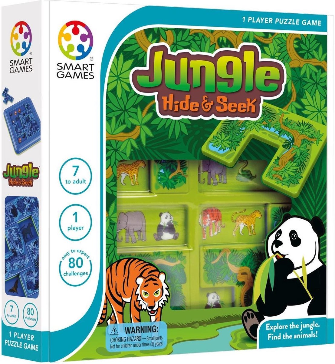 Smart Games Hide & Seek Jungle (80 opdrachten)