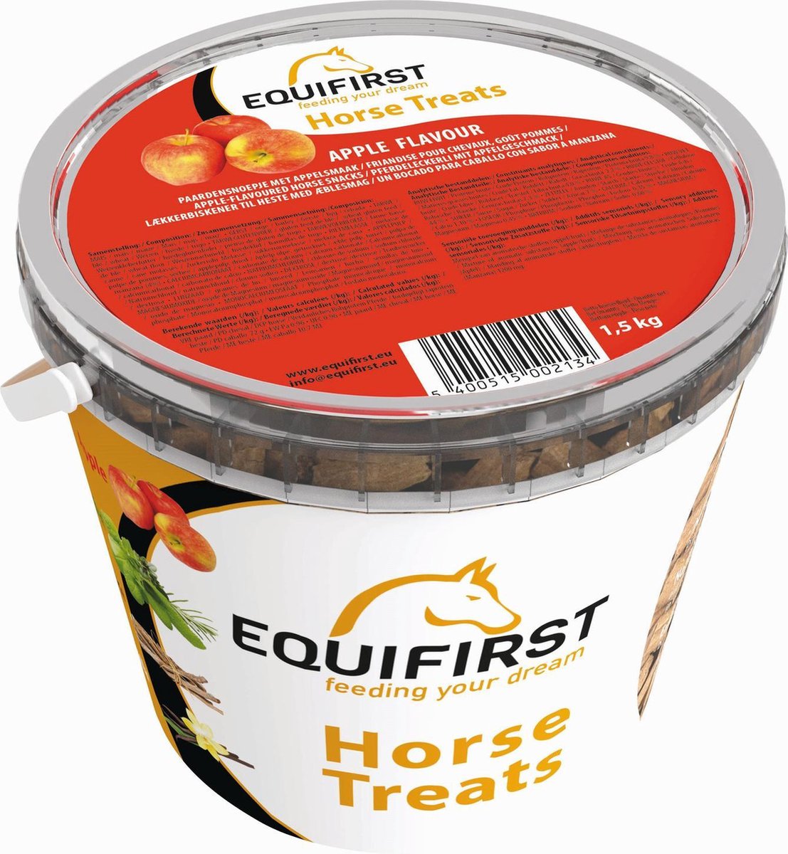 Equifirst Horse Treats Apple Paardensnack - Appel - 1
