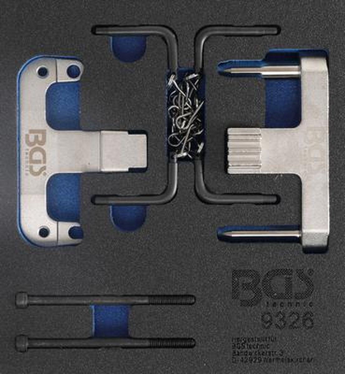 BGS Motorafstelset | voor Mercedes-Benz / Chrysler 9326