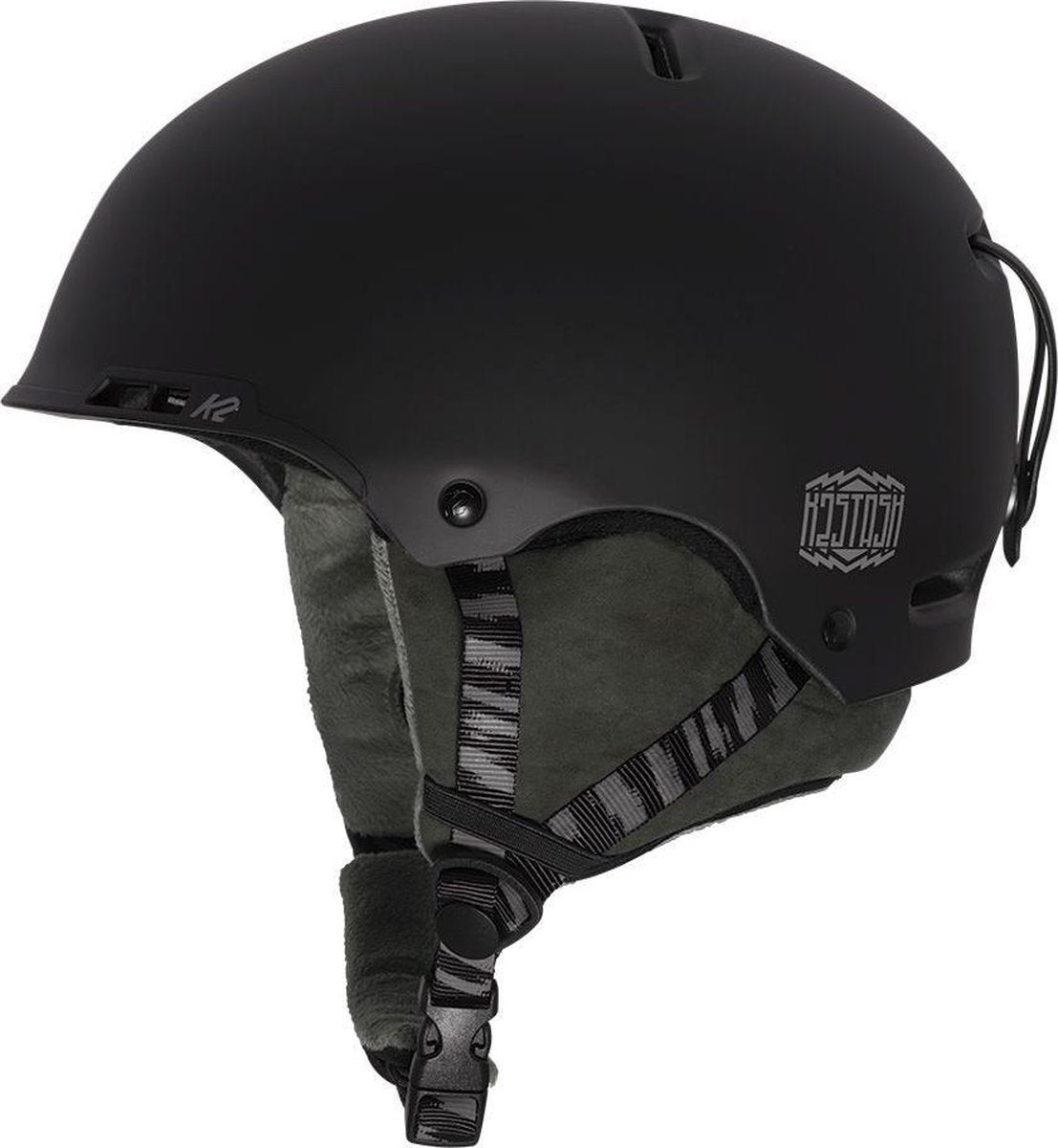 K2 Stash Zwart S - Skihelm