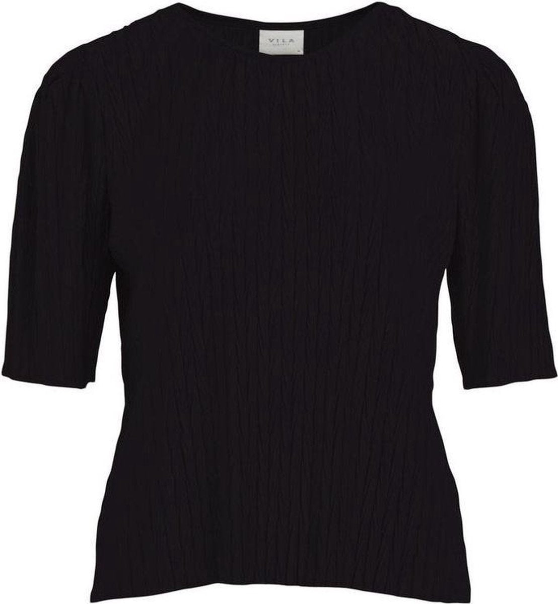 Vipleasa 2/4 Sleeve Top/1/n 14067117 Black