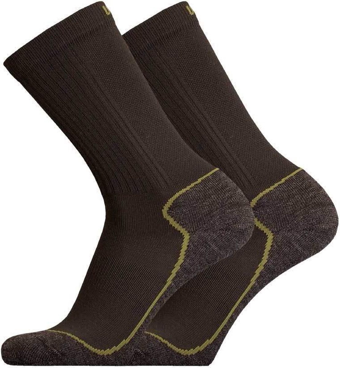 Uphillsport Wandelsokken Ukko Polyester/merinowol Zwart Mt 39-42