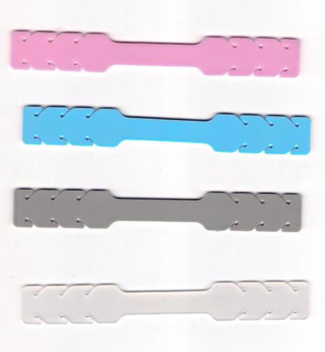 Mondmasker clipjes mix Set van 4 stuks - family pack - voorkom oorpijn - clip voor mondmasker - draagband mondmasker - strip mondkapje - mondkapje beschermstuk - verstelbaar - verlenging mondkapje - mondmasker houder
