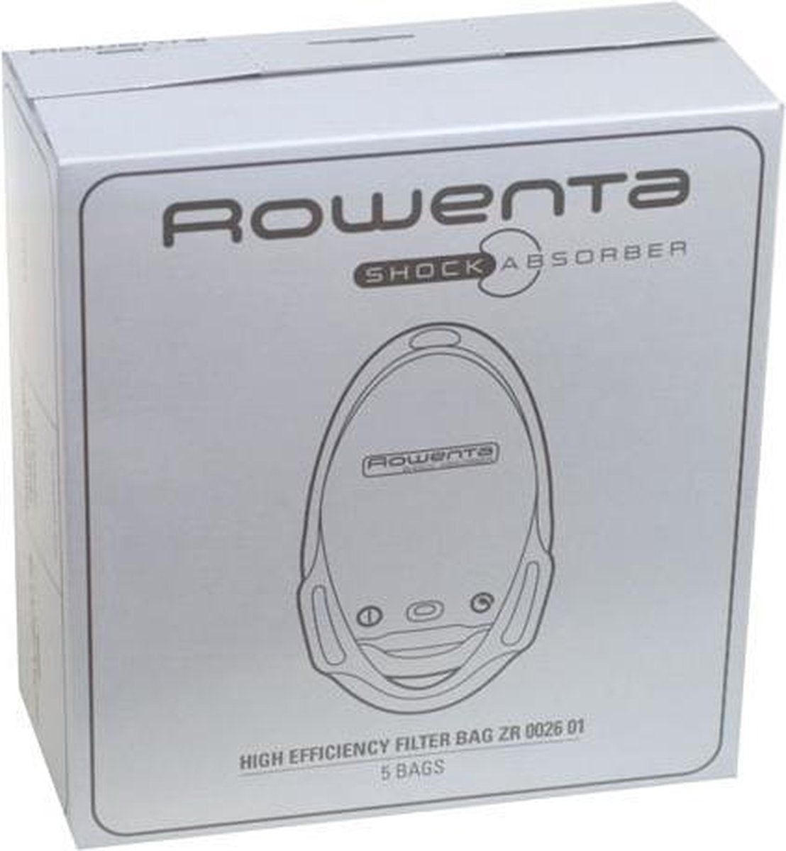 ROWENTA - STOFZUIGERZAK   shock Absorber   5 STUKS - ZR002601
