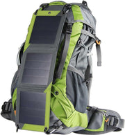BBWC Backpack - Rugzak - 42 Liter - met zonnepaneel Powerbank - Regenhoes