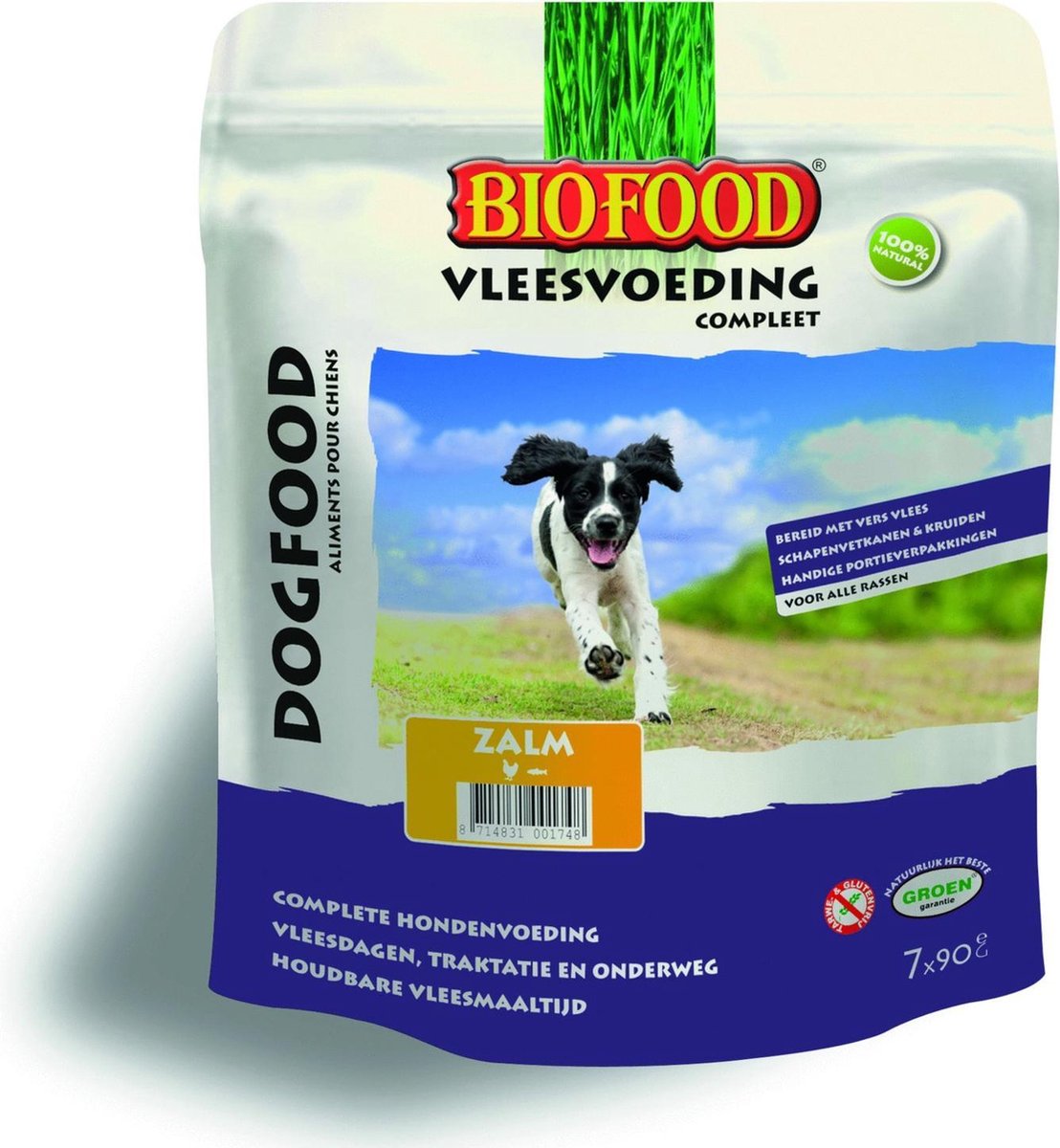 Biofood Vleesvoeding Zalm - Hond - Natvoer - 800 gr