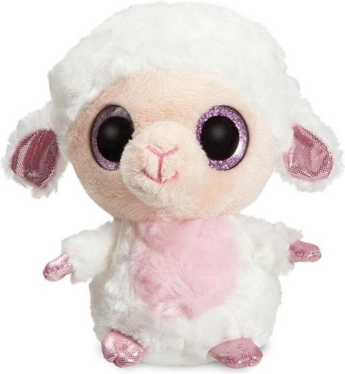 Aurora Knuffel Yoohoo Woolee Lam Wit 12