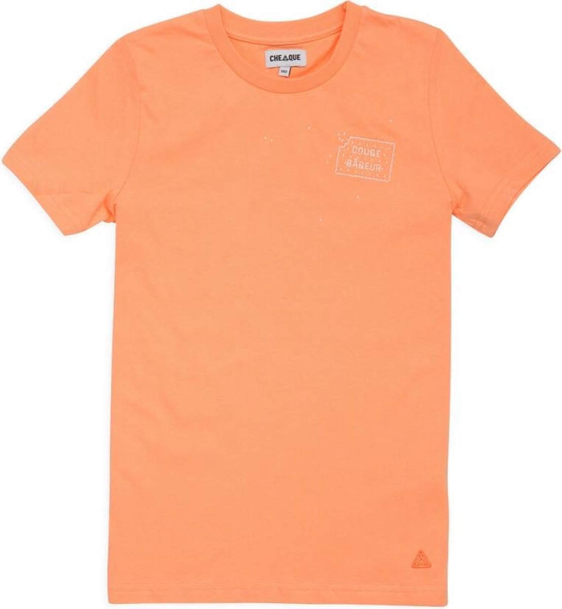 COUQE BAQEUR KORAALORANJE KIDS T-SHIRT
