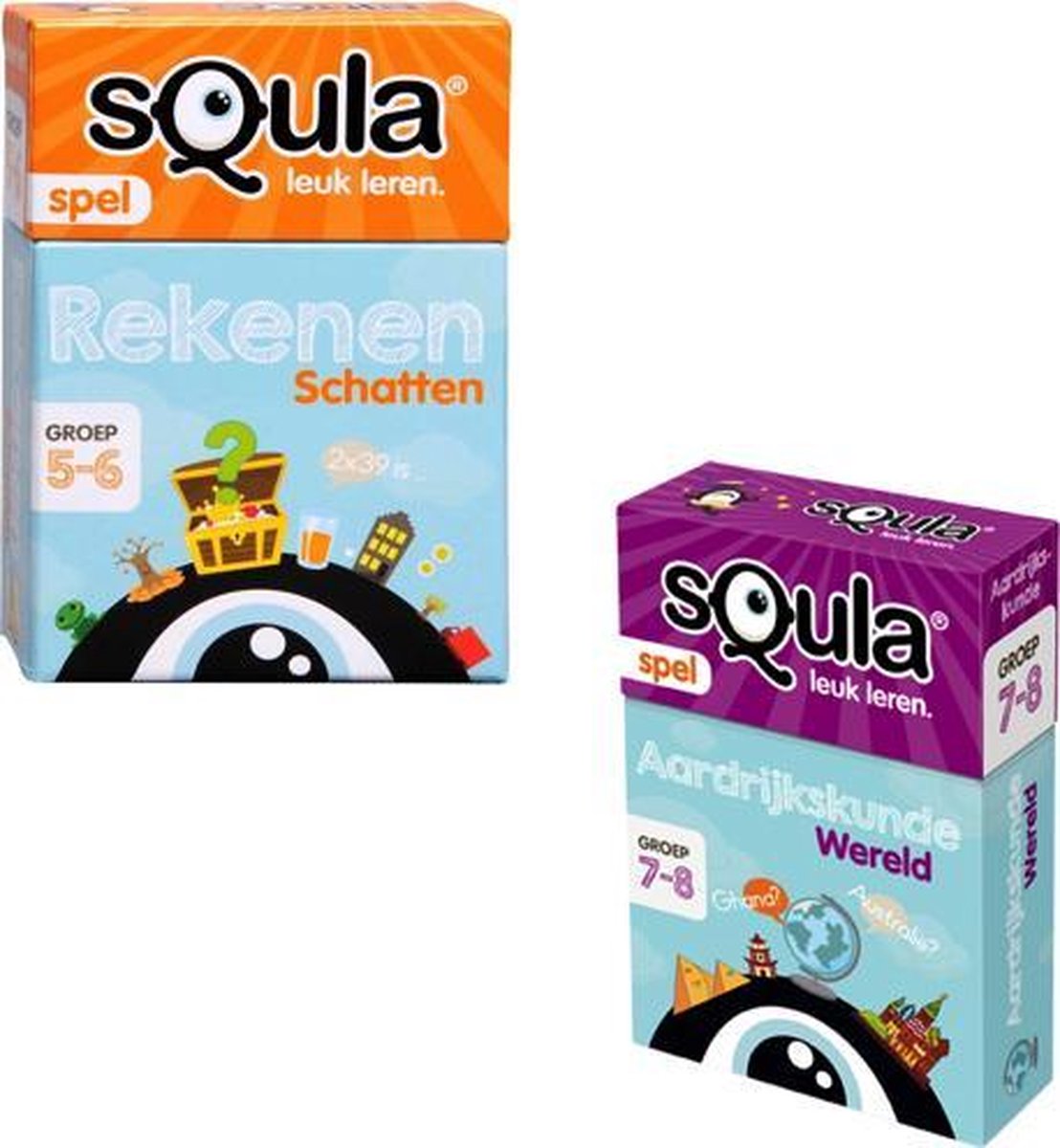 Squla - Rekenen en aardrijkskunde - groep 5 t/m 8
