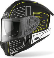 Airoh Spark Cyrcuit Black Matt Full Face Helmet M