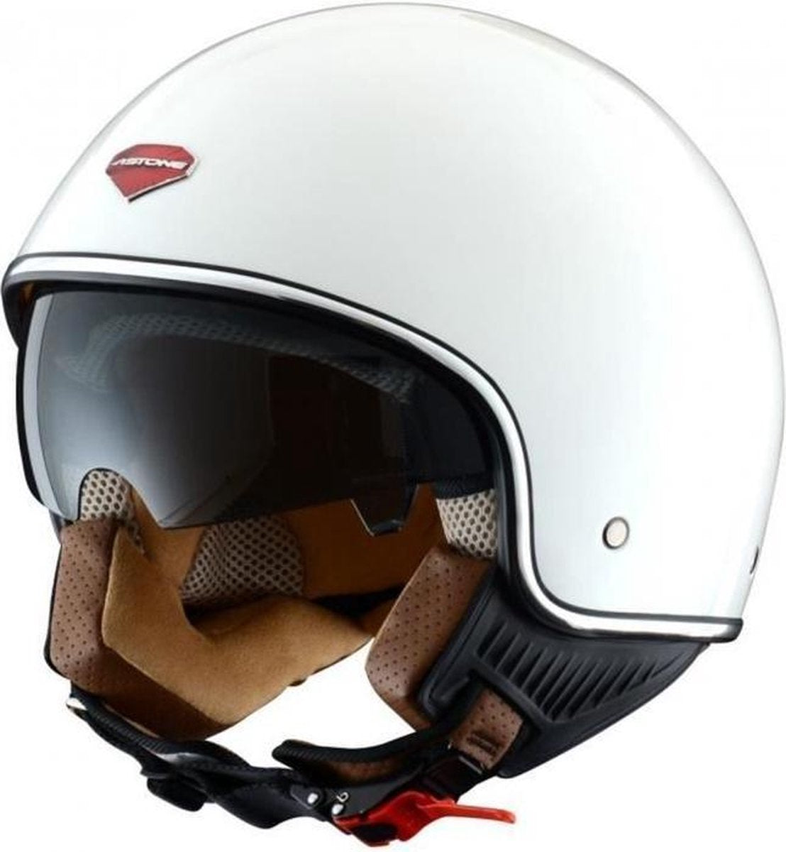 ASTONE MiniJet Retro jethelm wit
