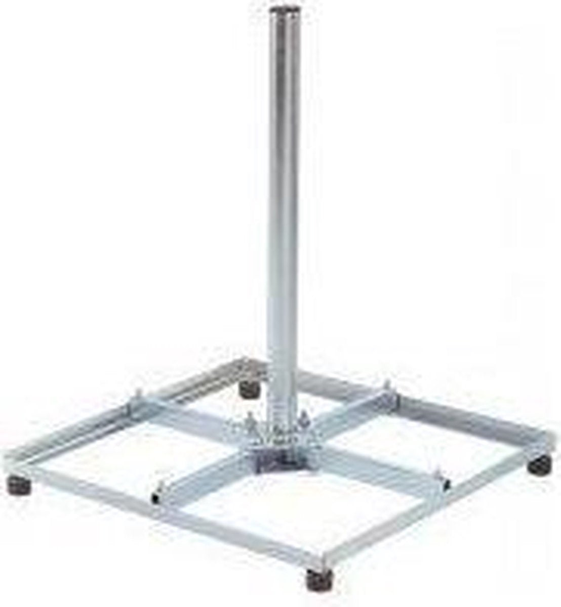 Blueqon BAT3030BG - demontabel Tegelvoet voor een antenne - 30X30 75 CM | 42 Ø