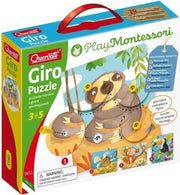 Quercetti Draaipuzzel Giro Dieren Junior Pvc 29-delig