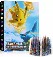 EverToys Verzamelmap - 432x kaarten - 9 pocket - Map voor Kaarten - Pokemon -  A4 - Speelgoed - Binder - Card Sleeves - Verjaardag - Album - Soon and Moon