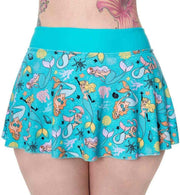 Banned Bikinibroekje -L- Unforgettable Zeemeermin Multicolours/Blauw