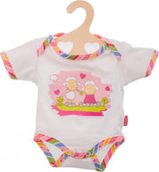 Heless Poppenkleding 35-45 cm Rompertje Geluksschaapjes
