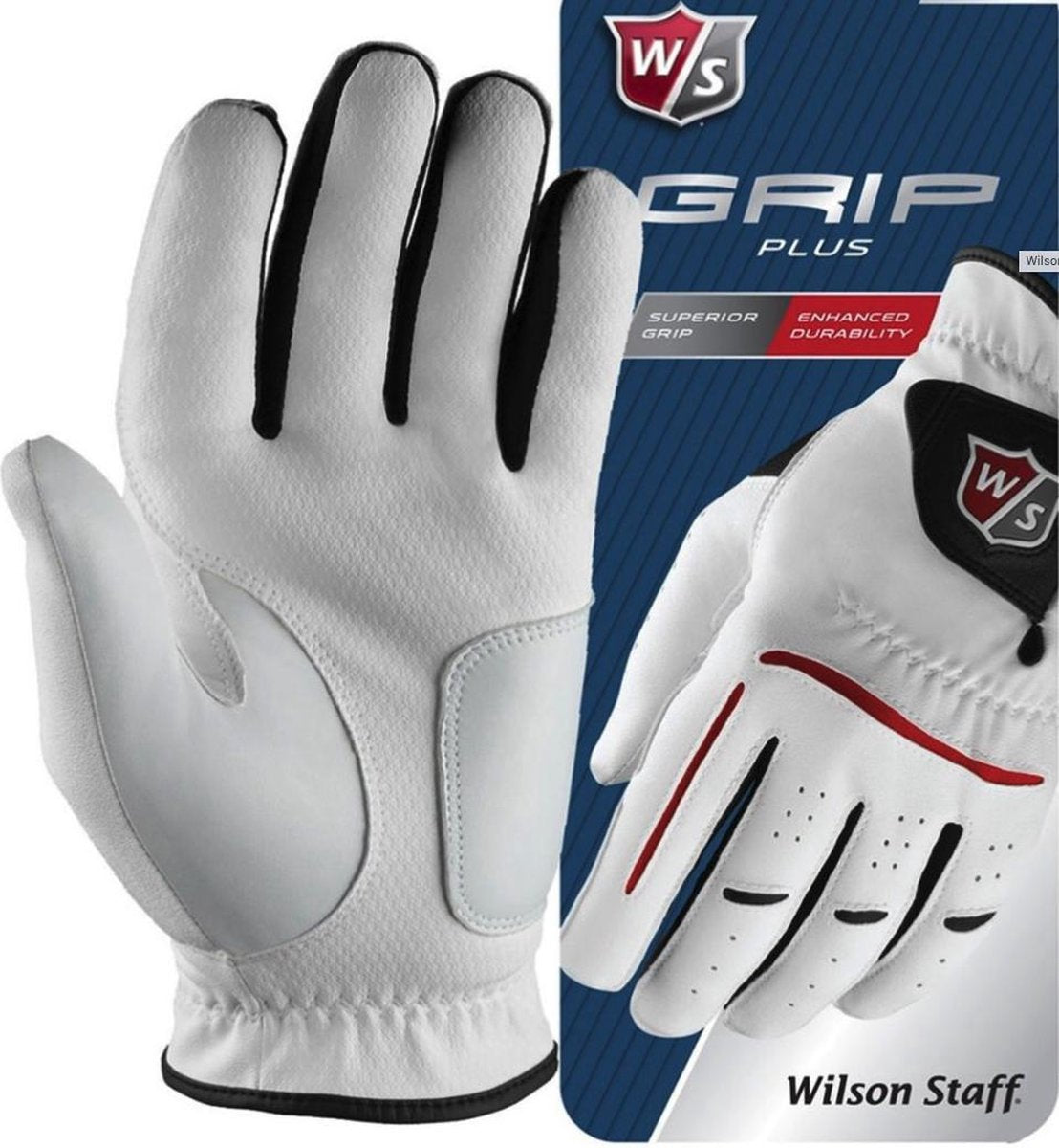 Wilson Staff Grip Plus heren handschoen rechts wit  Heren S