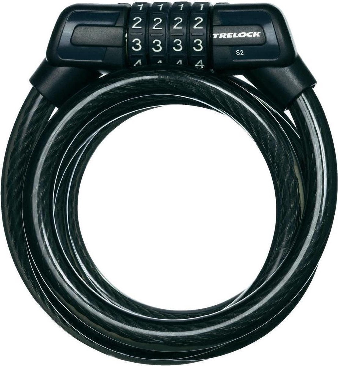 Trelock Kabelslot S2 Combi 1500 X 12 Mm Zwart