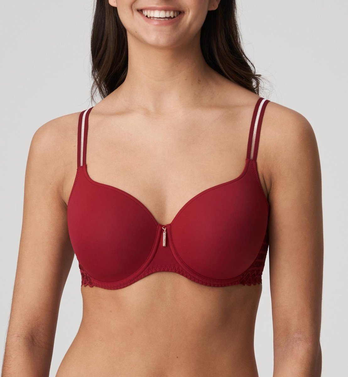 PrimaDonna Twist East End Voorgevormde Beugel Bh 0241930 Red Boudoir 75E