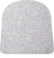 Hey-Sign seatpad voor Tolix stoel - 5 mm - gaatjes - Lichtgrijs 07