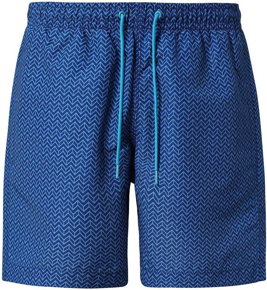 Napapijri Vail 3 Zigzag Blue Fp8 Heren Zwembroek