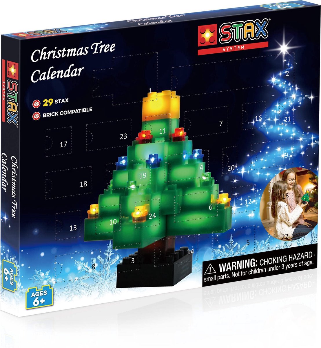 STAX S19031 STAX Kerstboom Adventskalender
