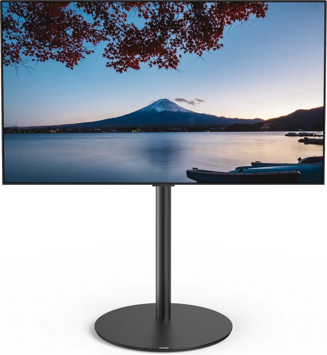 Spectral VX1000-BG-BG-SAT | Black-Zwart | draaibare tv-standaard