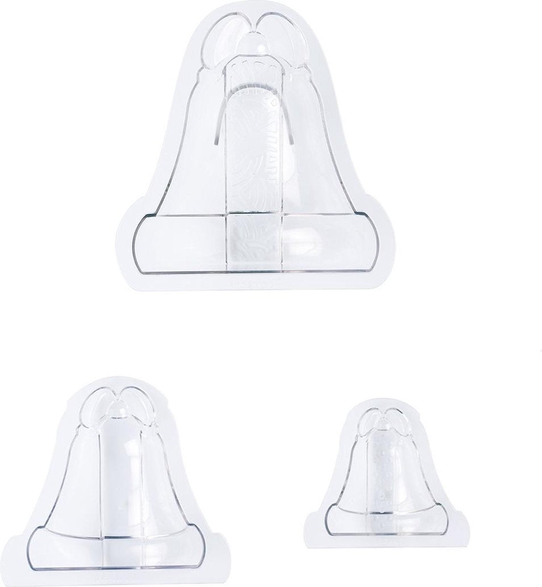 Chocolade Mal - Klok/Bel - Set van 6 - Mastrad