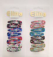 16 Haarspeldjes/Haarclips - Bloemetjes - Roze/Blauw/Paars/Groen/Rood/Wit - 4