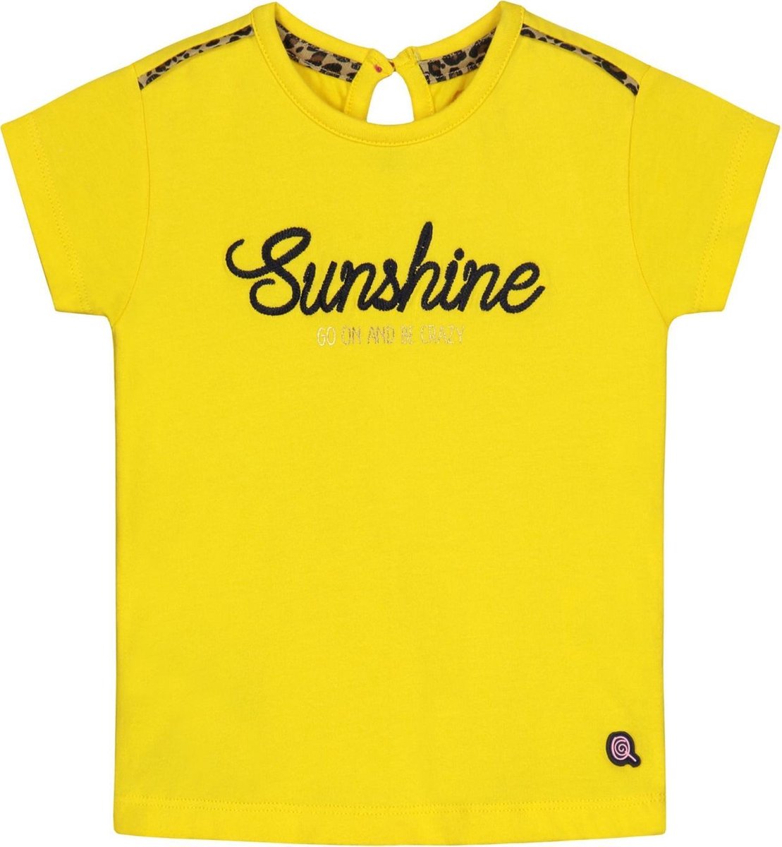 Quapi Bijou - Banana Yellow Shortsleeve - maat 68