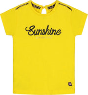 Quapi Bijou - Banana Yellow Shortsleeve - maat 68