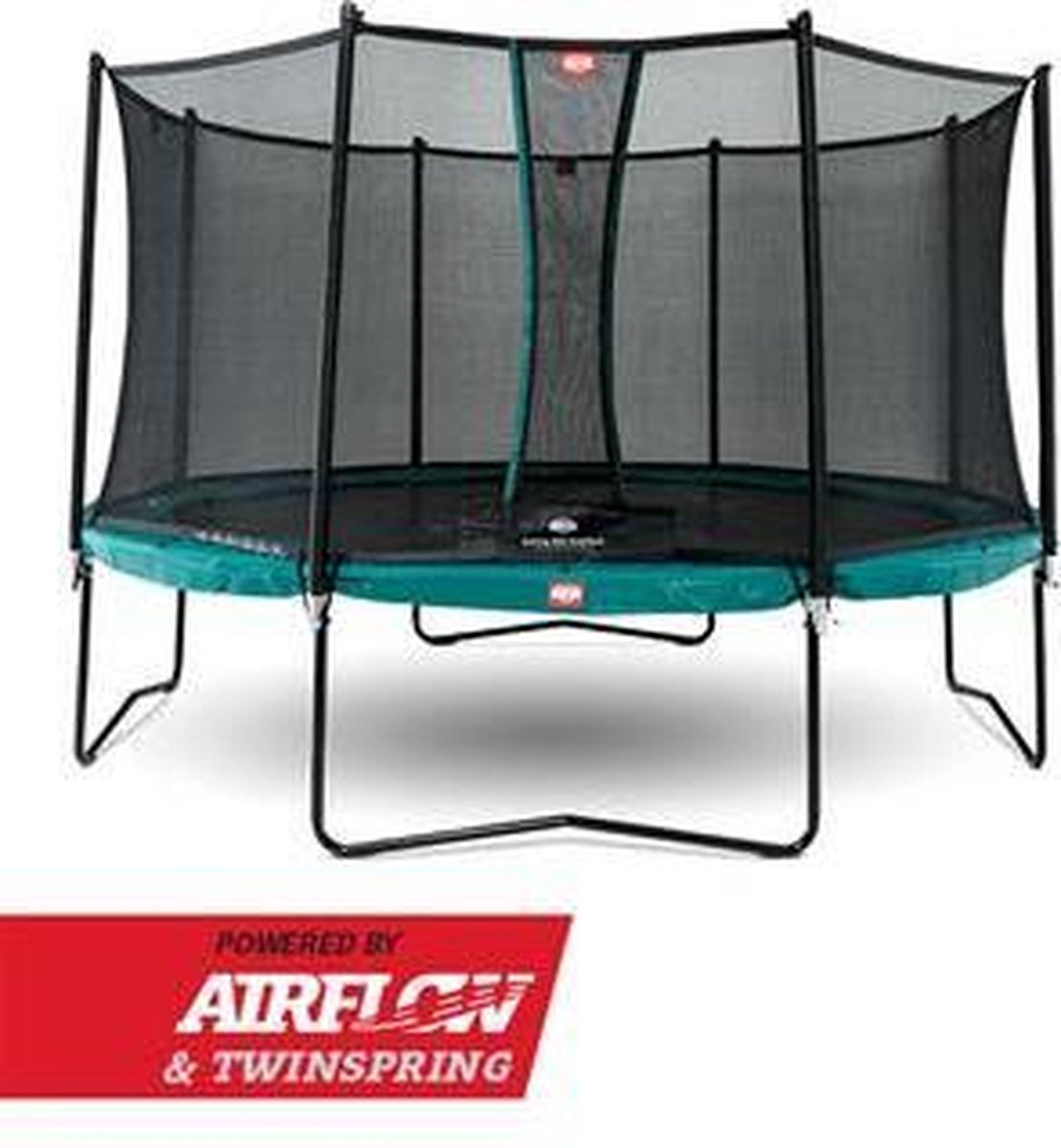 Trampoline BERG Champion Green 380 + Safety Net Comfort
