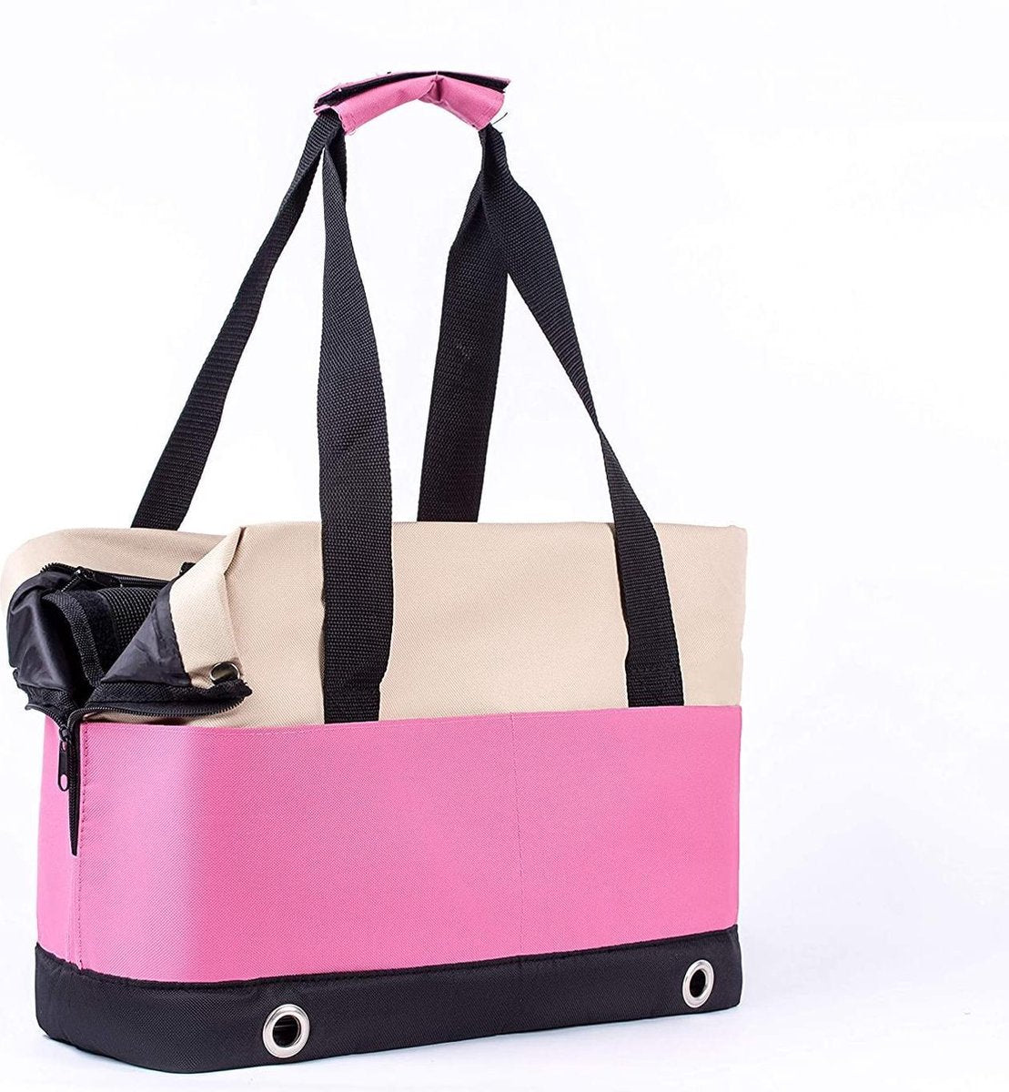 Rexa® Hondendraagtas 40 x 22 x 28 (LxBxH) Roze | Licht