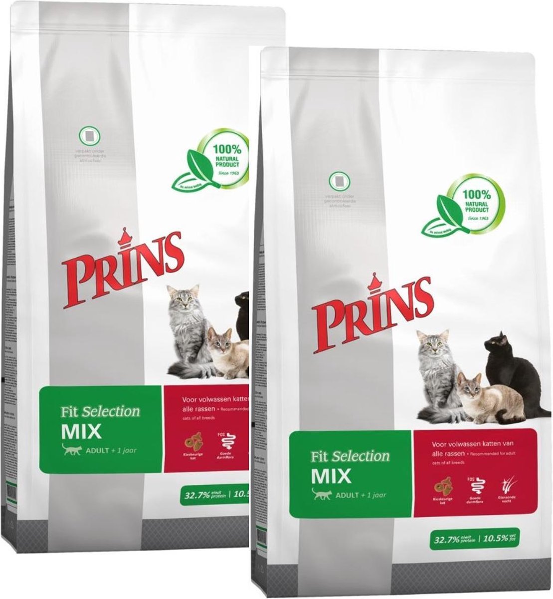 Prins Mix Kat  - Kattenvoer - 20 kg